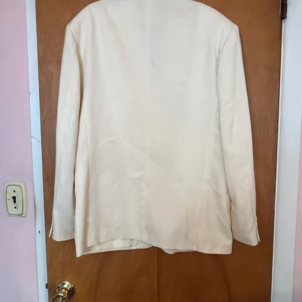 Men’s white jacket Andrew Fezza - Picture 2 of 2